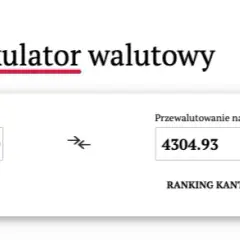 Ile złotych to 80 euro, dolarów lub funtów? Sprawdź przelicznik