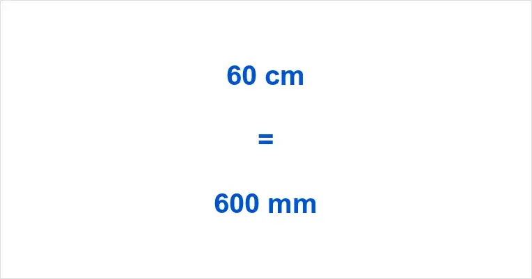 60 cm ile to mm? Prosty sposób przeliczania jednostek długości